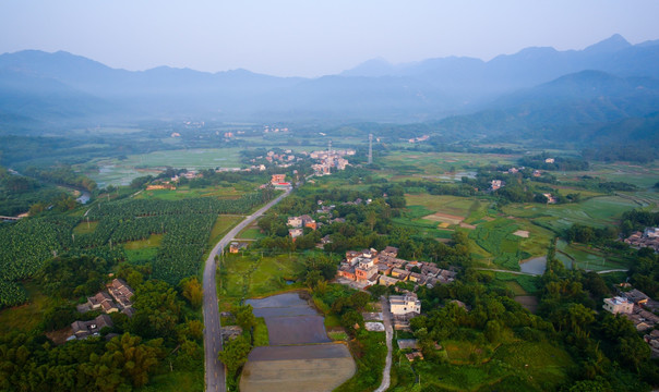 乡村 村庄 热水村