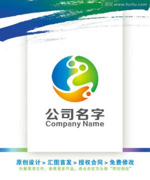 時(shí)尚人物文化教育購物廣場LOG