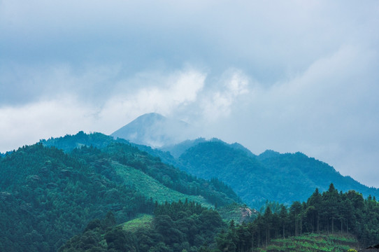 山岭风光