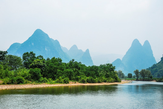 水库风光