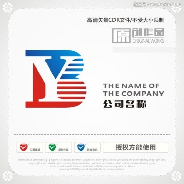 字母BY商标