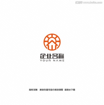 阳光房屋logo