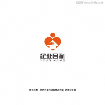 人房屋logo