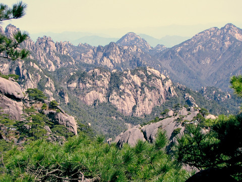 黄山群峰