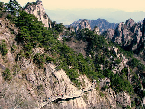 黄山栈道