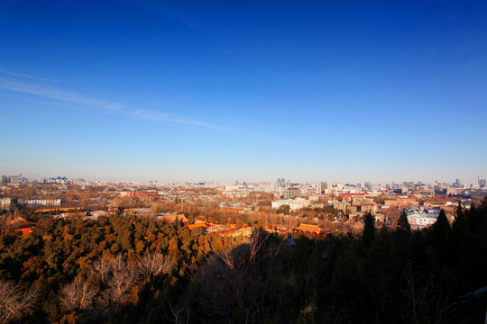 北京城 鸟瞰 北京 北京市