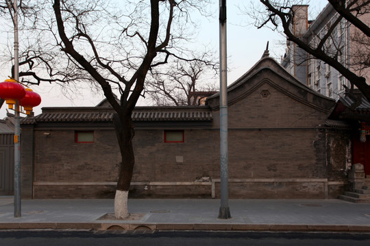 四合院 门头 北京 民居