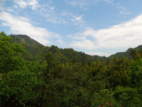 青山蓝天