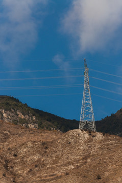 供电高压线塔架