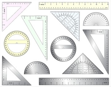 三角板和量角器