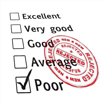 評價調查表矢量圖