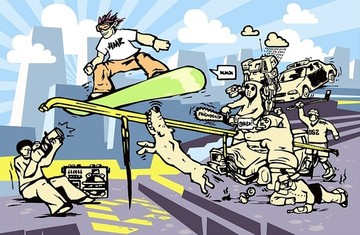 后退
