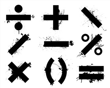 数学符号图标