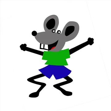 老鼠卡通插畫(huà)
