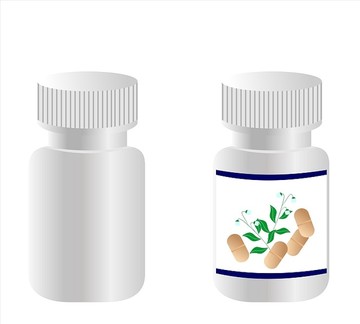膠囊藥丸矢量圖