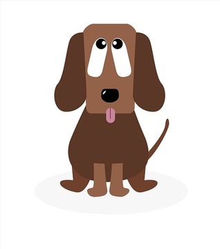 狗插圖