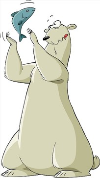 北極熊插圖