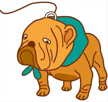 狗狗矢量插畫