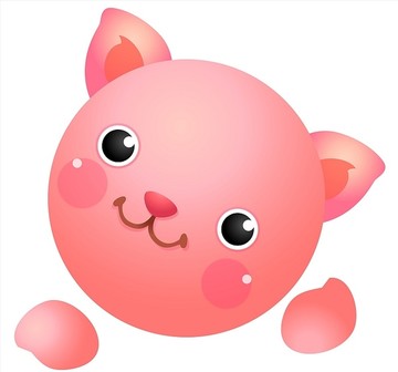 動物矢量插畫