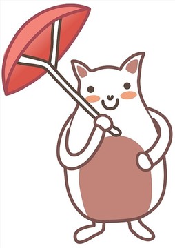 卡通動物矢量插畫
