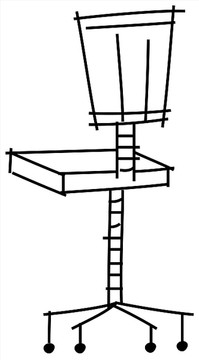 椅子矢量插畫