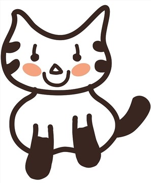 卡通動物矢量插畫