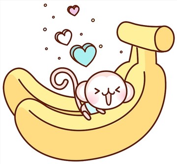動物猴子矢量插畫