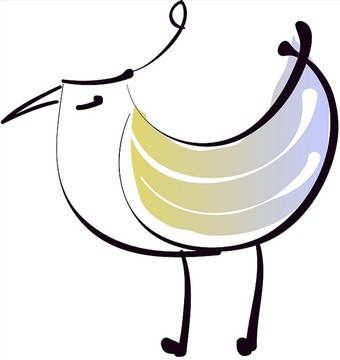 小鳥矢量插畫