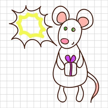老鼠插畫