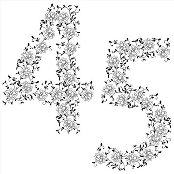 手繪數(shù)字設(shè)計(jì)圖