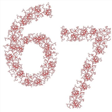 手繪數(shù)字設(shè)計(jì)圖
