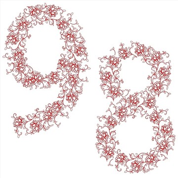 手繪數(shù)字設(shè)計(jì)圖