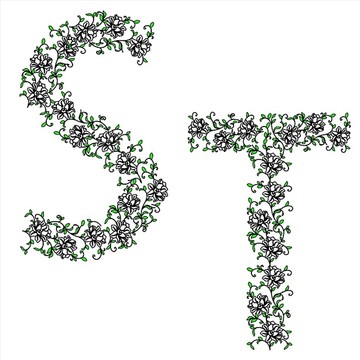 手繪字母設(shè)計圖