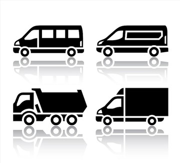貨運(yùn)車圖標(biāo)