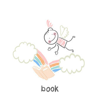 圖書矢量圖