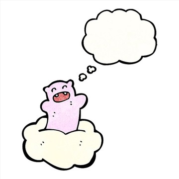 卡通熊矢量圖