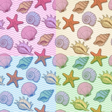 海洋矢量插畫