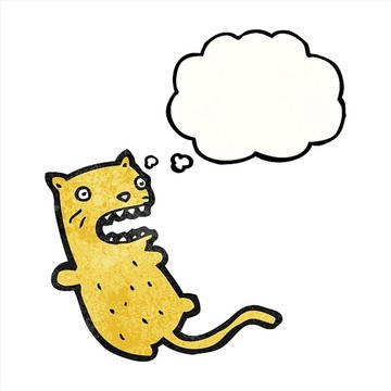 卡通動物貓咪插畫