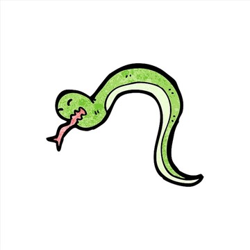 卡通動物蛇