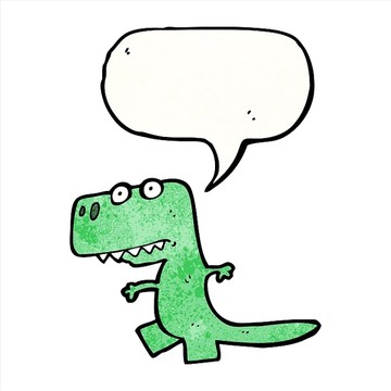 卡通動物恐龍插畫