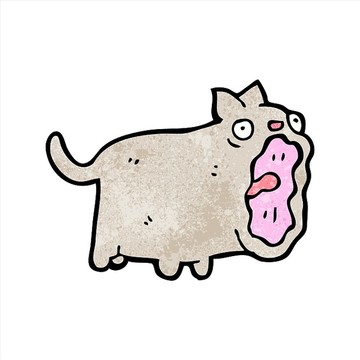 卡通動物插畫