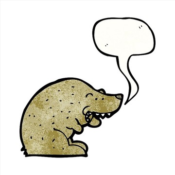卡通動物插畫