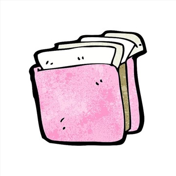 卡通文件插畫
