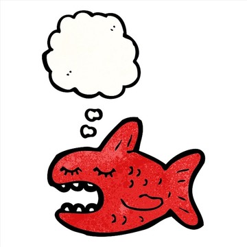 卡通還有動(dòng)物魚插畫