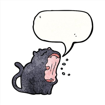 卡通動物插畫