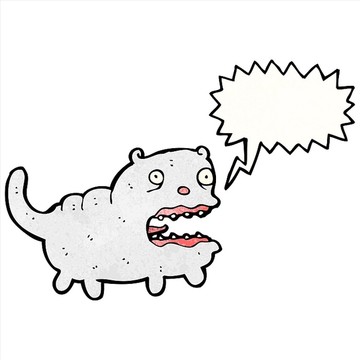 卡通動物貓咪插畫
