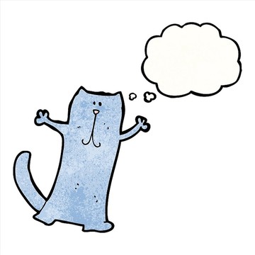 卡通動物貓咪插畫