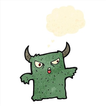卡通惡魔插畫(huà)