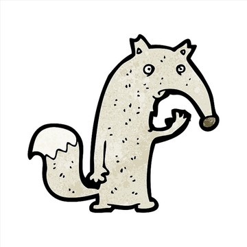 卡通動(dòng)物插畫