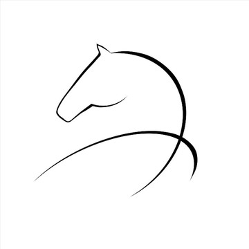 馬矢量圖